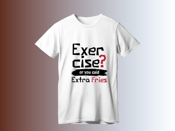 Exercise T-shirt Design